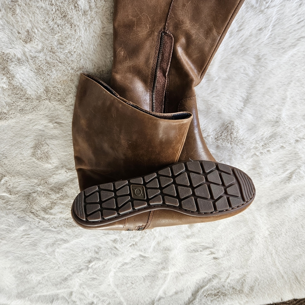 BORN LEATHER BOOTS